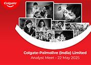 Colgate palmolive ltd Analyst meet
