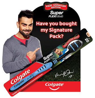 Virat Kohli’s signature toothbrushes